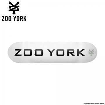 ZOO YORK OG 95 LOGO BLOCK WHITE 7.75 x 31.75