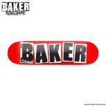 BAKER SKATEBOARDS BRAND LOGO BLACK 8.375