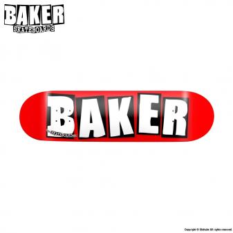 BAKER SKATEBOARDS BRAND LOGO WHITE 8.0 x 31.5